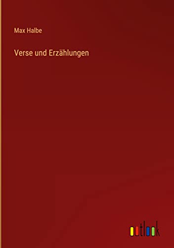 Verse und Erzählungen