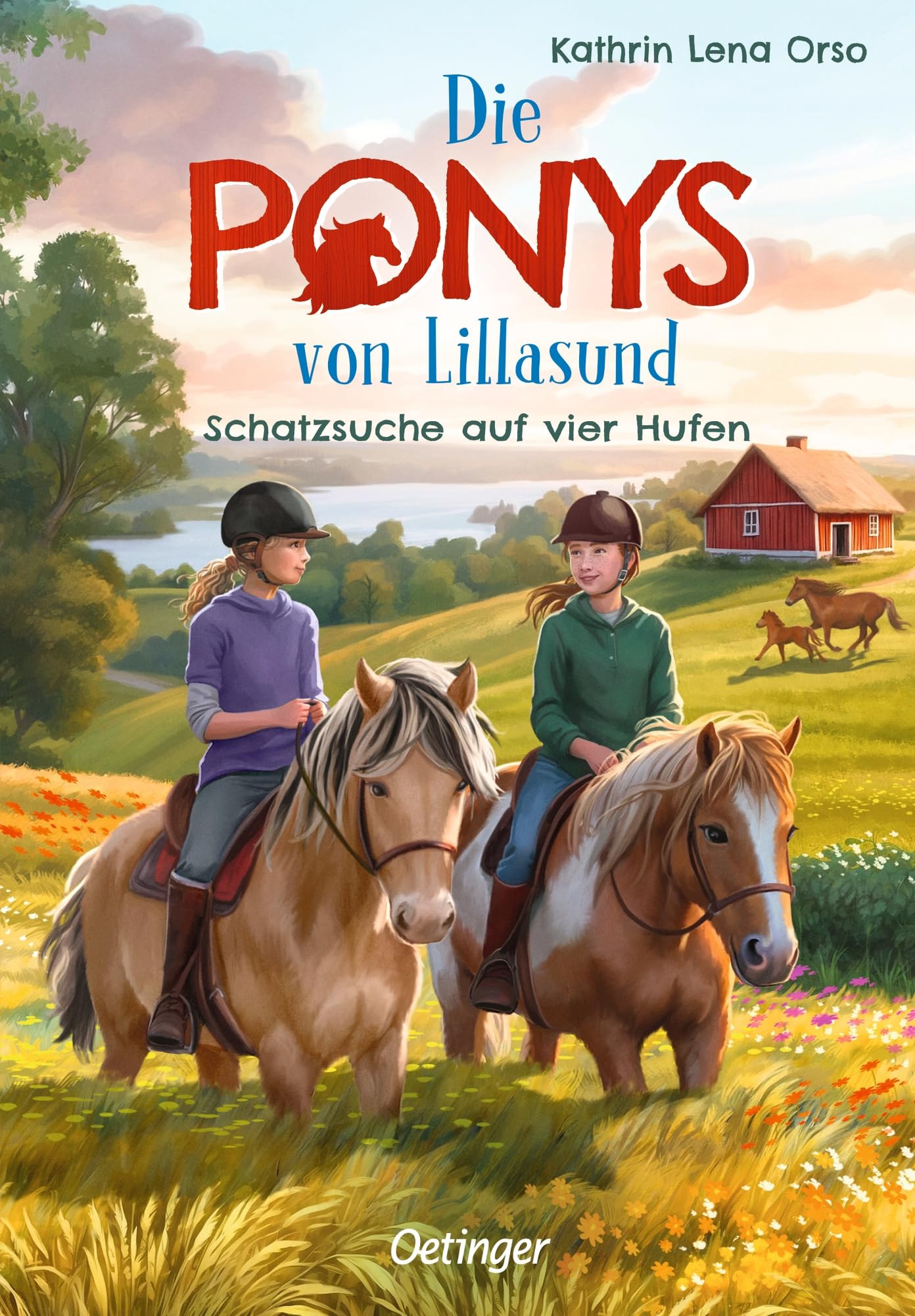 Die Ponys von Lillasund 2. Schatzsuche auf vier Hufen: Ein unterhaltsames Ferienabenteuer auf einem Reiterhof in Schweden für Kinder ab 8 Jahren