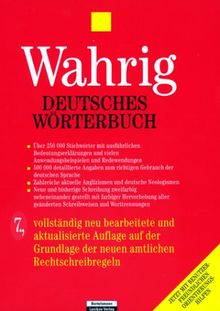 Deutsches Wörterbuch von Wahrig, Hans-Peter | Buch | Zustand gut