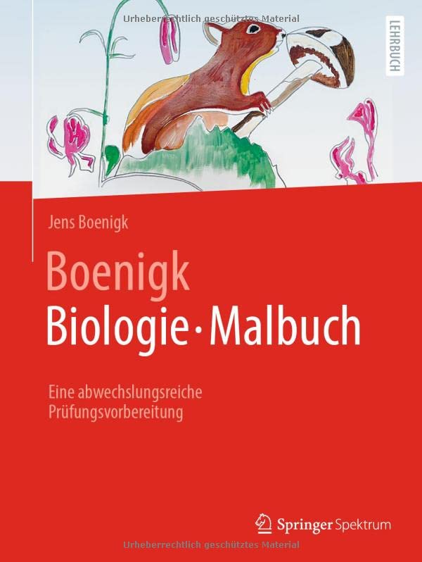 Boenigk, Biologie - Malbuch: Eine abwechslungsreiche Prüfungsvorbereitung