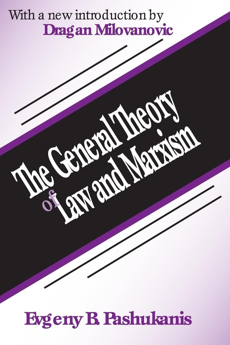 The General Theory of Law and Marxism (Law and Society Series)