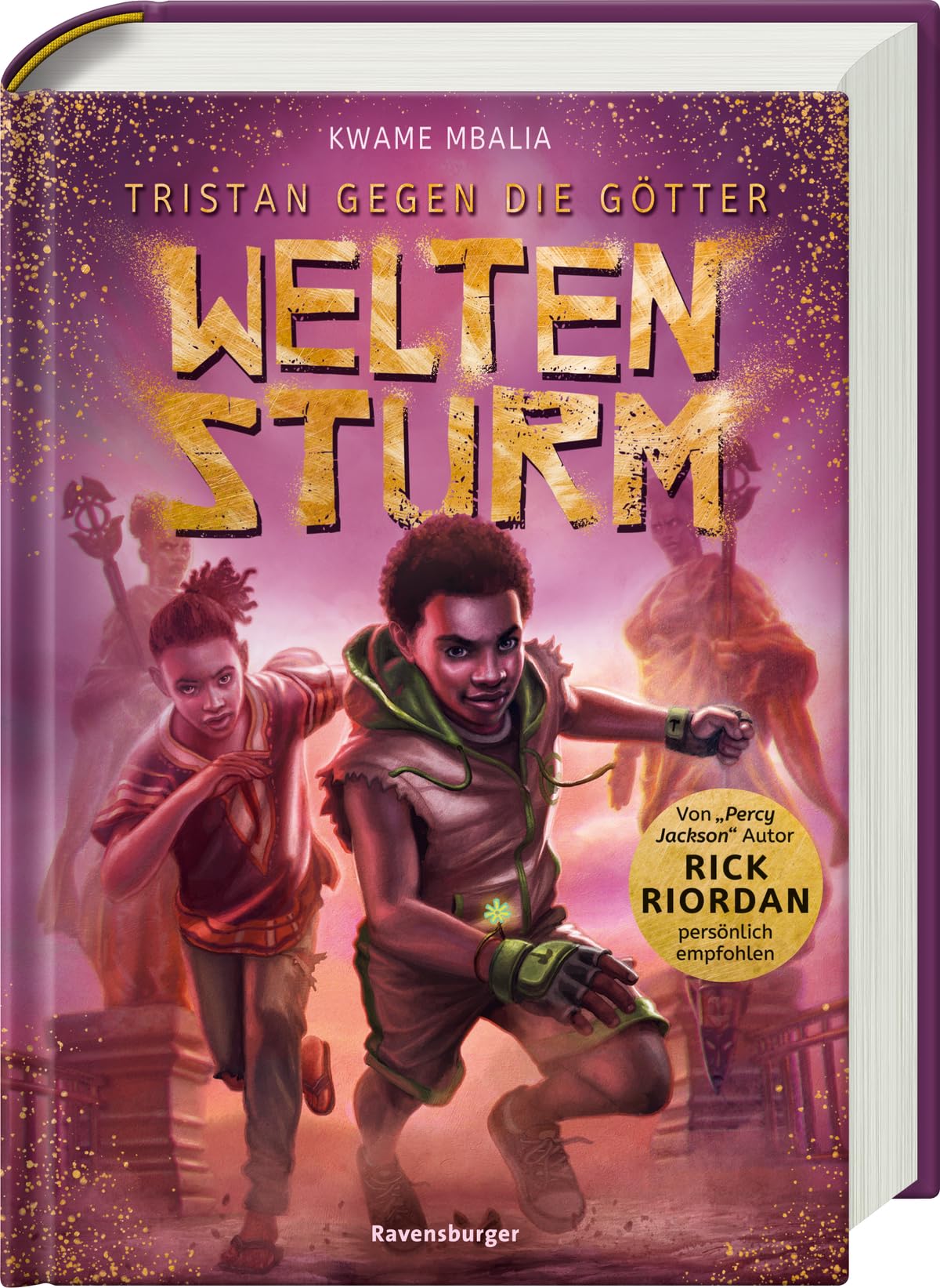 Tristan gegen die Götter, Band 2: Weltensturm - Jugendbuch ab 12 Jahre, von Bestseller-Autor Rick Riordan persönlich empfohlen (Tristan gegen die Götter, 2)