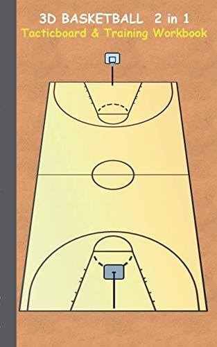 Taane, Theo von 3D Basketball 2 In 1 Tacticboard And Training Book, Tactics/strategies/drills For Trainer/coaches, Notebook, Training, Exercise, Exercises, Drills,