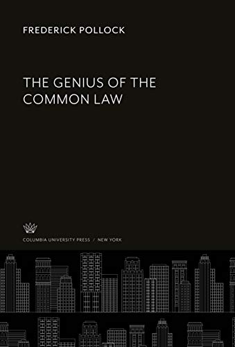 The Genius of the Common Law