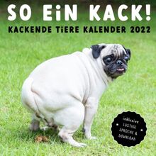 SO EIN KACK! Kackende Tiere Kalender 2022: Das lustige Geschenk für Männer, Frauen, Freunde oder Kollegen zum Geburtstag oder Weihnachten - inkl. Sprüche & Bonus