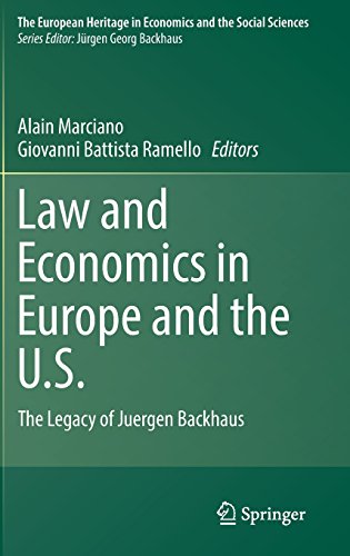 Law and Economics in Europe and the U.S.: The Legacy of Juergen Backhaus (The European Heritage in Economics and the Social Sciences)