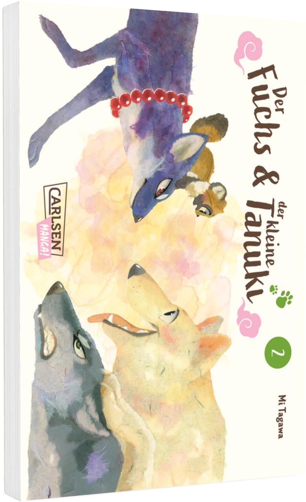 Der Fuchs und der kleine Tanuki 2: Japanische Mythologie in Manga-Form: ein mächtiger Fuchsgeist als Babysitter für einen kleinen Tanuki
