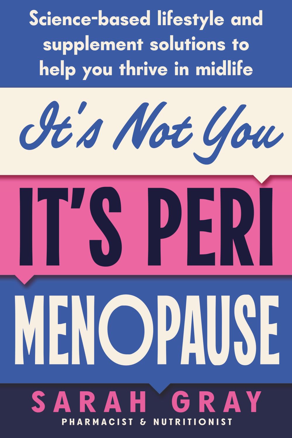 It’s Not You, It’s Perimenopause: Science-based lifestyle and supplement solutions to help you thrive in midlife