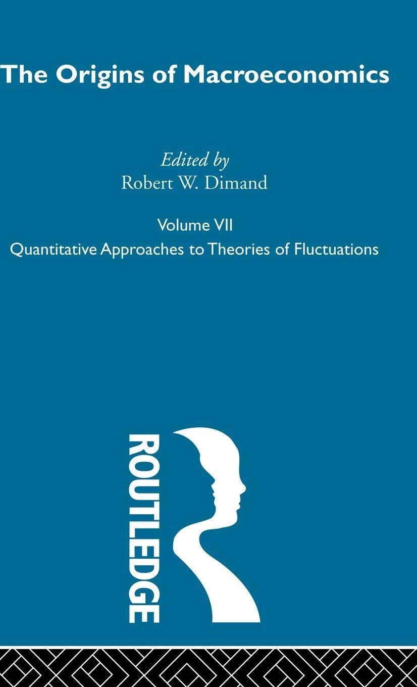 Origins of Macroeconomics: Volume Seven (Routledge Library of Twentieth Centuryeconomics)