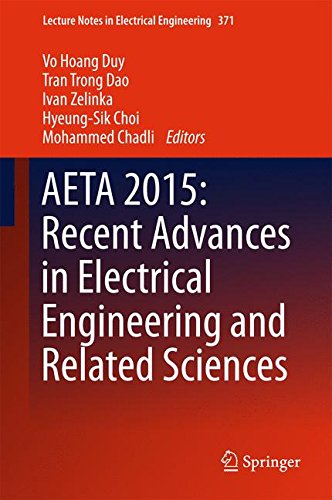 AETA 2015: Recent Advances in Electrical Engineering and Related Sciences (Lecture Notes in Electrical Engineering)