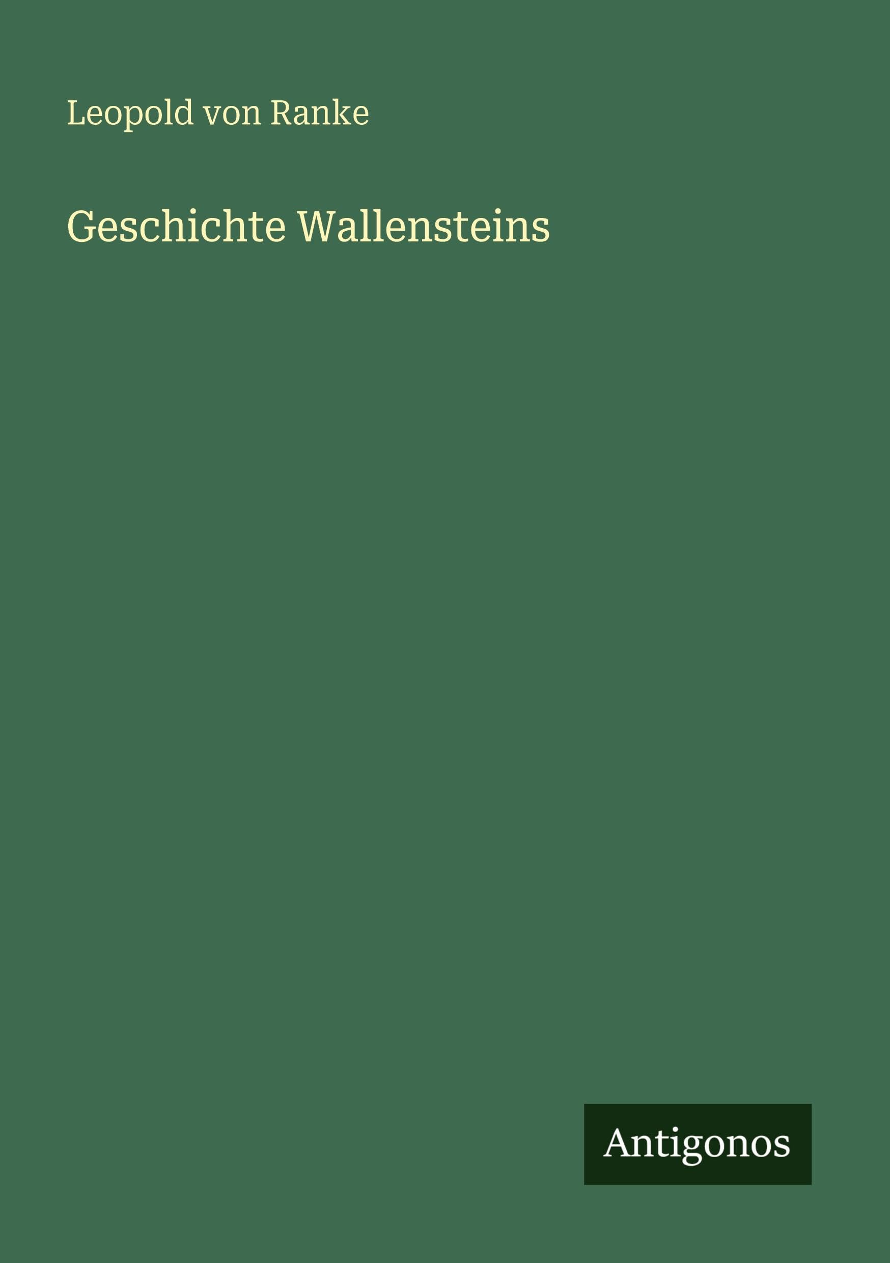 Geschichte Wallensteins