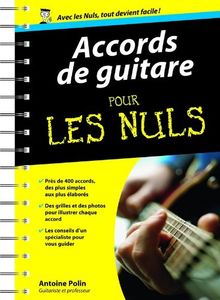 Accords de guitare pour les nuls von Polin, Antoine | Buch | Zustand gut