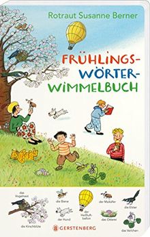 Frühlings-Wörterwimmelbuch