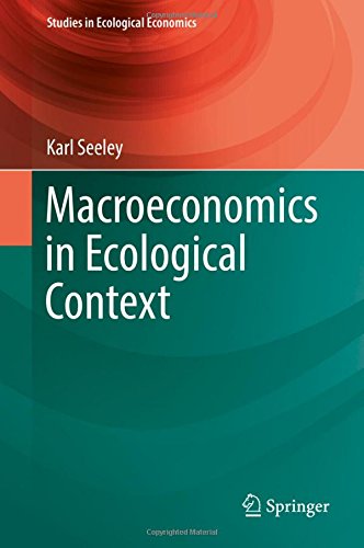 Studies in Ecological Economics: Macroeconomics in Ecological Context