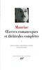 Oeuvres romanesques et théâtrales complètes. Vol. 1