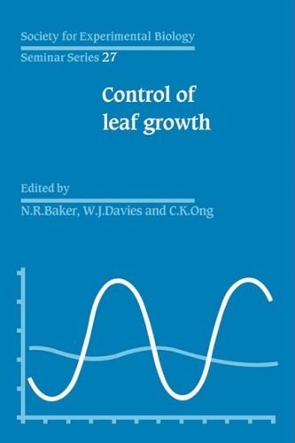 Control of Leaf Growth (Society for Experimental Biology Seminar Series, Band 27)