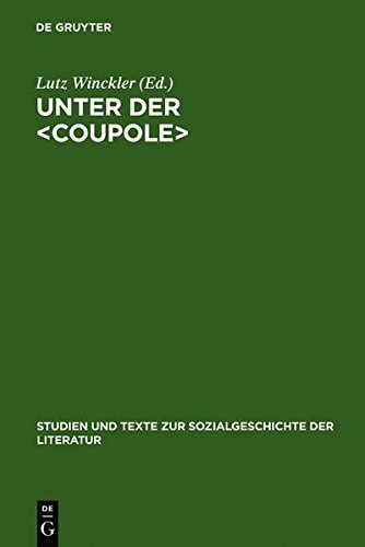 Unter der : Die Paris-Feuilletons Hermann Wendels 1933-1936 (Studien und Texte zur Sozialgeschichte der Literatur, Band 47)