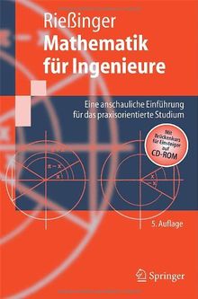 Mathematik für Ingenieure: Eine anschauliche Einführung für das praxisorientierte Studium: Eine Anschauliche Einfuhrung Fur Das Praxisorientierte Studium (Springer-Lehrbuch)