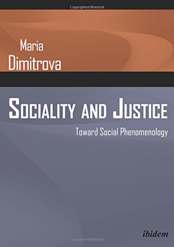Sociality and Justice - Maria Dimitrova Kartoniert (TB)