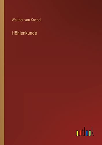 Höhlenkunde