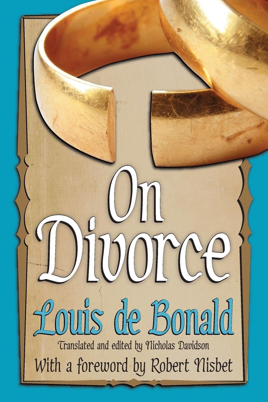 On Divorce (Library of Conservative Thought)