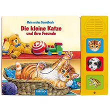 Trötsch Tierstimmenbuch Die kleine Katze und ihre Freunde: Beschäftigungsbuch Soundbuch Geräuschebuch Musikbuch Liederbuch (Soundbücher)