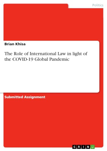 The Role of International Law in light of the COVID-19 Global Pandemic