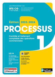 Processus 1 BTS CG 1re et 2e années : contrôle et traitement comptable des opérations commerciales : livre + licence élève