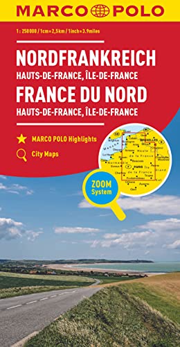 MARCO POLO Regionalkarte Hauts-de-France Île-de-France 1300000 - Île-de-France 1300000 MARCO POLO Regionalkarte Hauts-de-France Karte (im Sinne von Landkarte)
