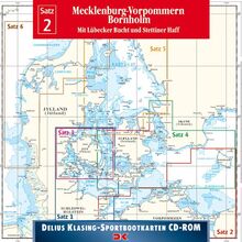 Sportbootkarten Satz 02/2005. Mecklenburg-Vorpommern, Bornholm. CD-ROM. Mit Lübecker Bucht und Stettiner Haff.