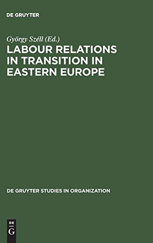 Labour Relations in Transition in Eastern Europe (de Gruyter Studies in Organization, Band 33)