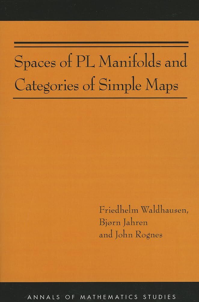 Spaces of PL Manifolds and Categories of Simple Maps (Am-186)