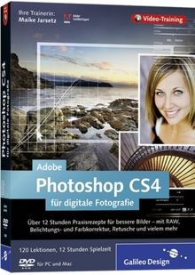 Adobe Photoshop CS4 für digitale Fotografie. Das Video-Training auf DVD