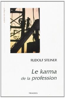 Le karma de la profession : en liaison avec la vie de Goethe : 10 conférences faites à Dornach du 4 au 27 novembre 1916