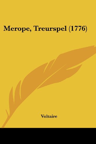 Die Buchhandlung in Oelde hat das Buch Merope, Treurspel (1776)
