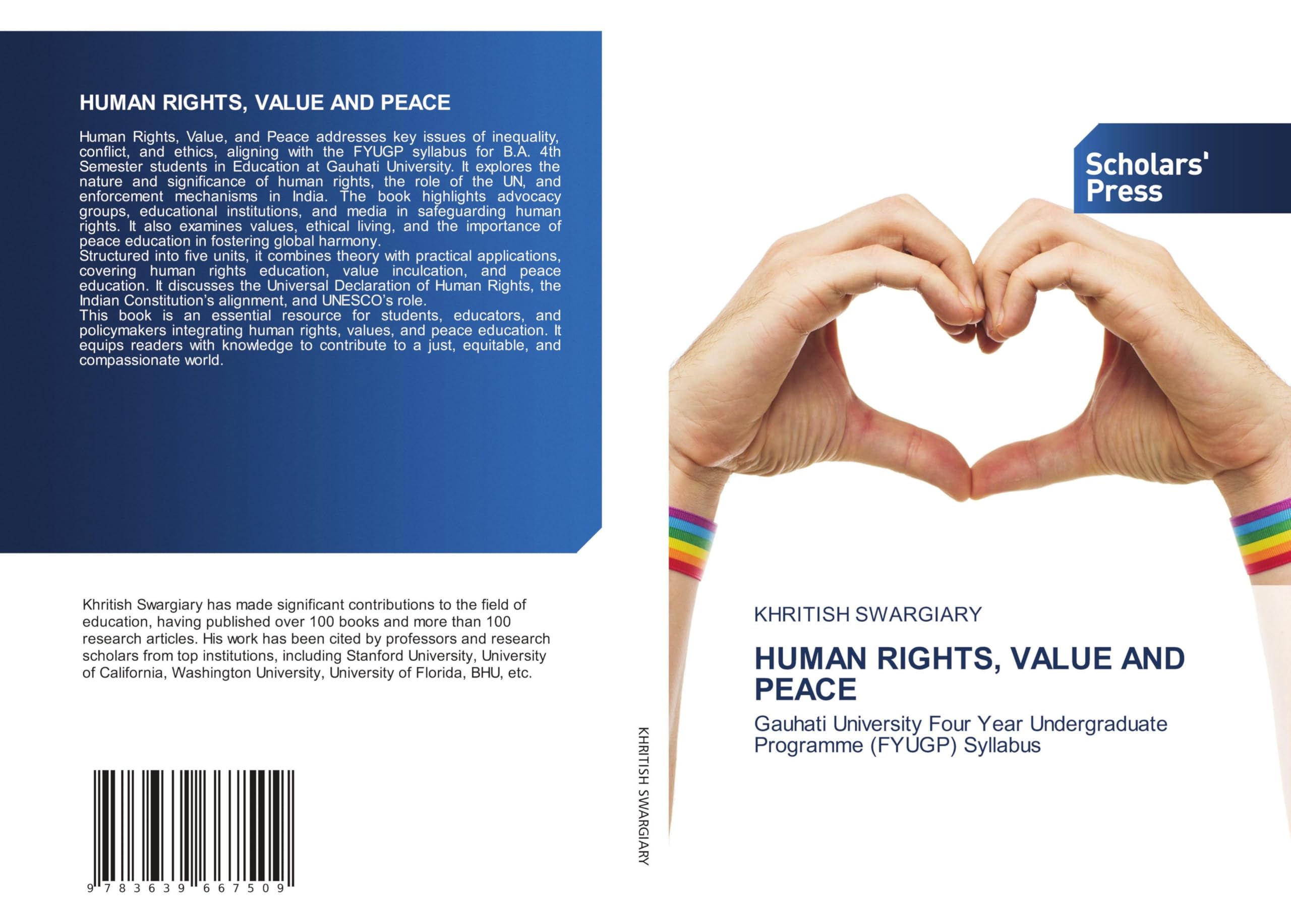 HUMAN RIGHTS, VALUE AND PEACE: Gauhati University Four Year Undergraduate Programme (FYUGP) Syllabus