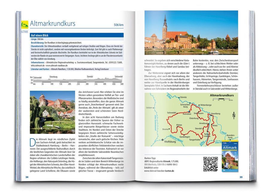 BVA ADFC-Ratgeber 260 Radfernwege in Deutschland - Neuware