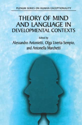 Theory of Mind and Language in Developmental Contexts (The Springer Series on Human Exceptionality)