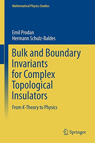 Bulk and Boundary Invariants for Complex Topological Insulators: From K-Theory to Physics (Mathematical Physics Studies)