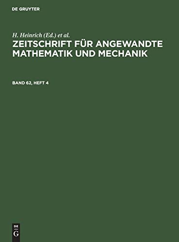 Zeitschrift für Angewandte Mathematik und Mechanik / April 1982: DE