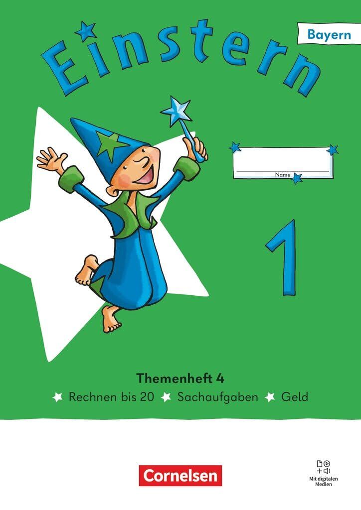 Einstern Mathematik 1. Jahrgangsstufe - Bayern 2026 - Themenheft 4 - Verbrauchsmaterial