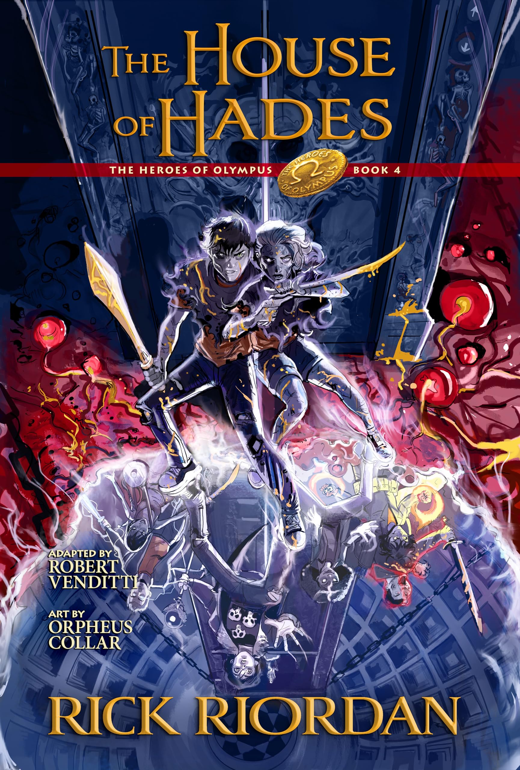 Rick Riordan The House Of Hades, The Graphic Novel, Heroes Of Olympus, Book 4 (The Heroes Of Olympus)