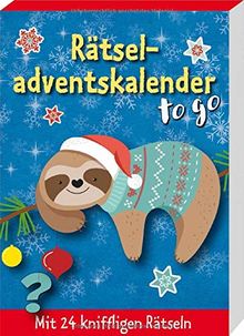 Rätseladventskalender to go 2: Mit 24 kniffligen Rätseln