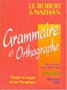 Grammaire et orthographe