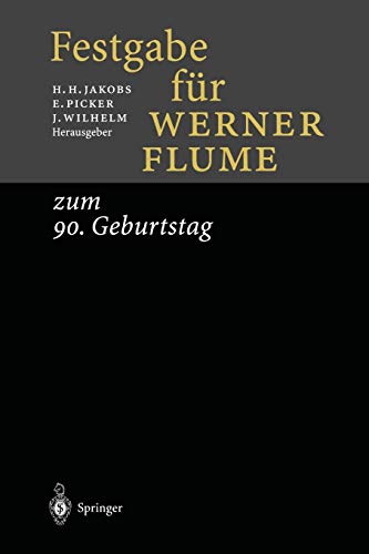 Festgabe für Werner Flume: zum 90. Geburtstag