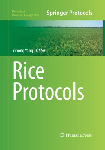 Rice Protocols (Methods in Molecular Biology, Band 956)