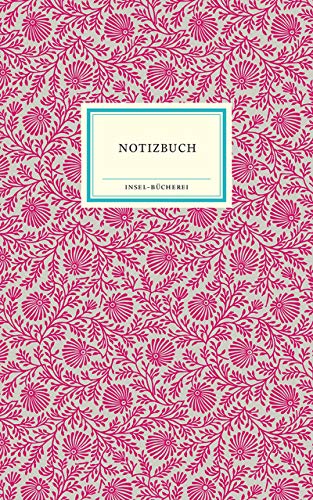 Notizbuch Insel-Bücherei »Blumendekor magenta« - Neuware