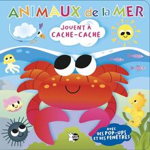 Animaux de la mer jouent à cache-cache