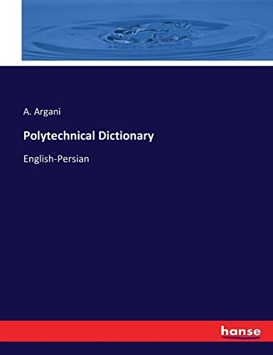 Polytechnical Dictionary: English-Persian