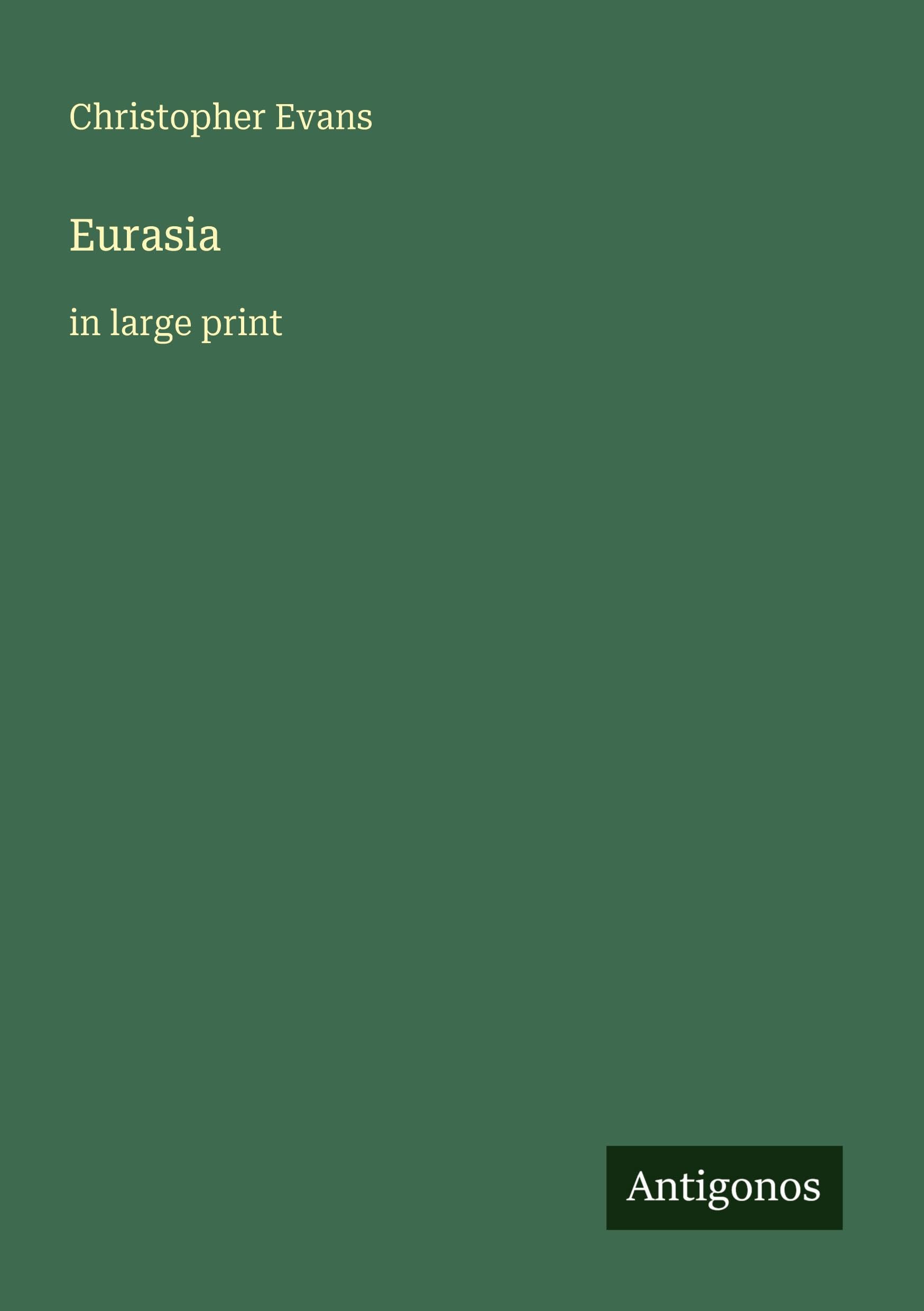Eurasia: in large print